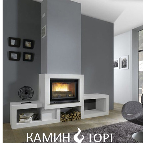 Пристенный камин Opus
